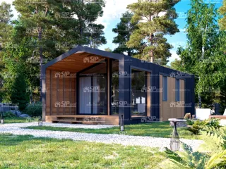 Haus nach individuellem Entwurf, Gebiet Iwanowo: Projektvisualisierung