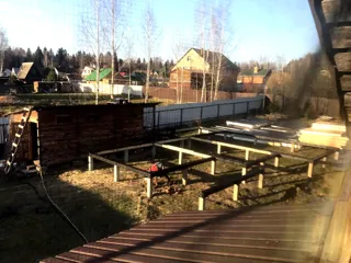 Haus nach individuellem Projekt, Dorf Vnukovo: Fundament und Grundrahmen
