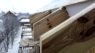 Haus nach Projekt „Utes“, Dorf Nikulskoe: Obergeschoss und Dachgeschoss