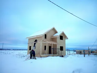 Haus nach Projekt „Michigan mini“, Kostroma: Fertiges Haus