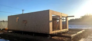 Özel projeye göre 145 m² ev, Kopnino köyü: duvar montajı
