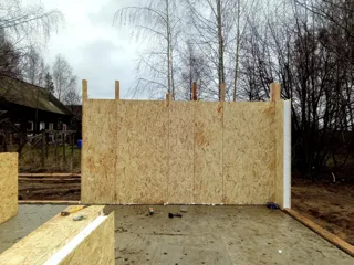 Garage 2 m² nach individuellem Entwurf, Region Twer: Wandmontage