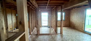147 m² ev, “Yesentuki 8x8” projesi, Kalachevo köyü: iç bölme duvarlar