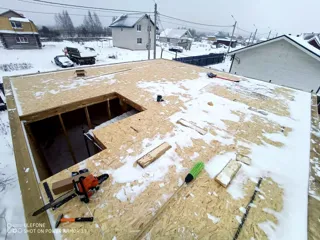 Haus 147,5 m² nach Projekt „Jessentuki 8x8“, Siedlung Pervyy: Obergeschoss und Dachgeschoss