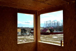 Haus nach Projekt „Sews“, Dorf Koltsovo: Innenwände