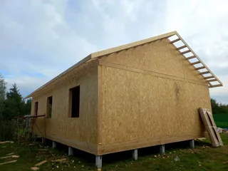 Haus 111 m² nach Projekt „Wiktorija“, Gartengemeinschaft SNT „Isanino“: Dach