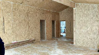 Haus nach Projekt „Barnhouse 110“, Ivanovo: Innenwände