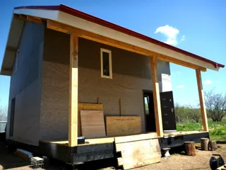 Haus nach Projekt „Radoniza“, Region Kaluga: Fertiges Haus