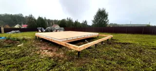 Haus 115 m² nach individuellem Projekt, Dorf Golovino: SIP-Boden auf Höhe 0