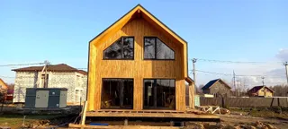 Özel projeye göre 145 m² ev, Kopnino köyü: tamamlanmış ev