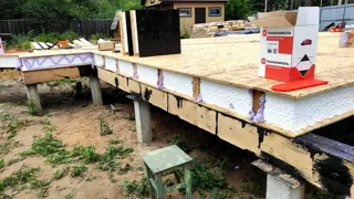 Özel projeye göre 148 m² ev, Ivanovo: 0 kotunda SIP panel zemin