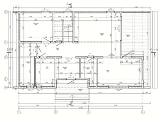 Haus 221,5 m² nach individuellem Projekt, Dorf Yusupovo: Projektgrundriss