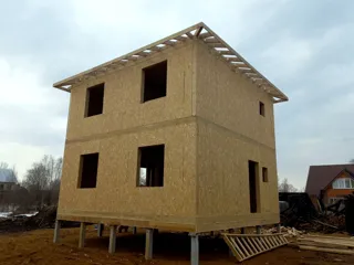 85 m² house built to a custom design, Rybinsk