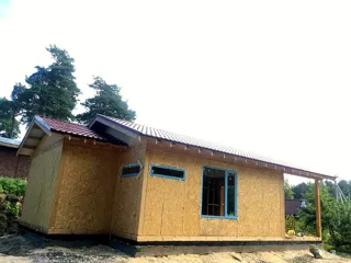 Haus nach individuellem Entwurf, Siedlung Brigadnoe: Projektvisualisierung