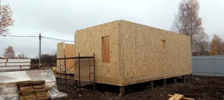 92 m² ev, “Randevu 2” projesi, “SN Lopatino” SNT: duvar montajı