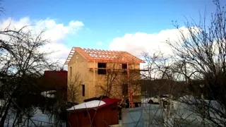 Özel projeli ev, Obninsk: çatı