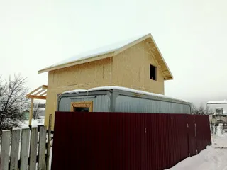 Haus nach Projekt „Nesabudka“, SNT „Rus“: Fertiges Haus