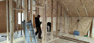 Haus 163,5 m², Projekt „Jessentuki 8x9“, Dorf Ivantsevo: Innenwände