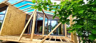 Haus 124 m² nach individuellem Projekt, Ivanovo: Wandmontage