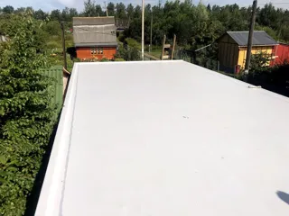 Haus nach individuellem Entwurf, Gartengemeinschaft SNT „Kljasma“: Dach