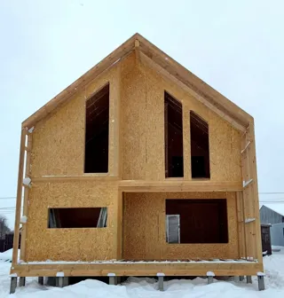 Haus 221,5 m², individuelles Projekt, Dorf Yusupovo: Obergeschoss und Dachgeschoss
