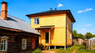 Haus nach individuellem Entwurf, Gebiet Nischni Nowgorod: fertiges Gebäude