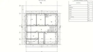 Haus nach individuellem Entwurf, Otradnoe: Grundriss des Projekts