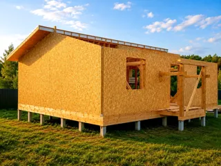 Haus 93,54 m² nach individuellem Projekt, Siedlung Karavaevo: Dach