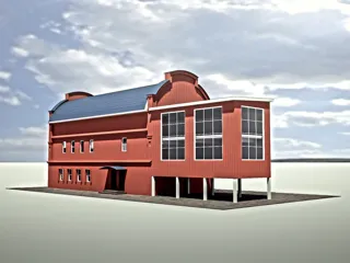 Anbau 86,02 m² nach individuellem Projekt, Yaroslavl: Projektvisualisierung
