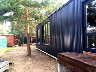 Datscha nach Projekt „Barnhouse 76.1“, Gebiet Wladimir: fertiges Gebäude