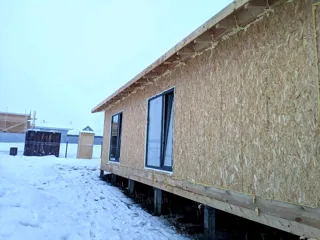 130 m² house built to a custom design, Ovchukhi village: completed house