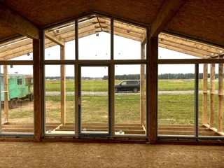 Haus nach Projekt „Barnhouse 84.2“, Dorf Ivantsevo: Innenwände