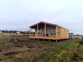 90 m² house built to a custom design, Novaya Burya village: completed house