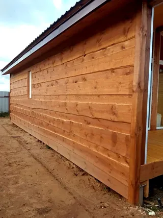 55,5 m² house built to a custom design, Kostroma Region: completed house