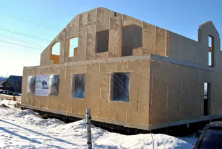 Haus nach Projekt „Townhouse - 1“, Ivanovo: Obergeschoss und Dachgeschoss