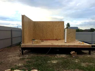Banja, Projekt „Telez“, Gebiet Moskau: Wandmontage