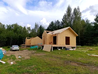 Haus nach individuellem Entwurf, Gebiet Iwanowo: Wandmontage