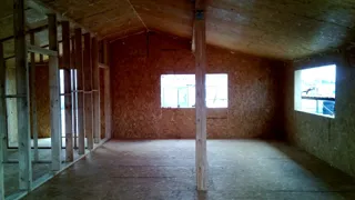 Haus nach Projekt „Barnhouse 76.1“, Gebiet Iwanowo: Fertiges Haus