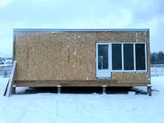 Haus 60 m² nach individuellem Projekt, Dorf Slobodka Sergiev