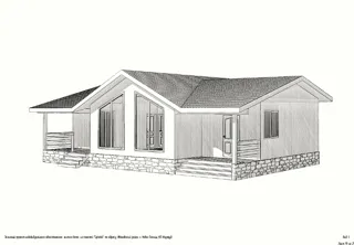 Haus nach individuellem Projekt, KP „Isumrud, Dorf Nowo-Talizy“: Projektvisualisierung