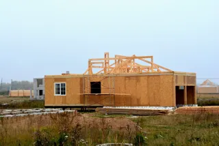Haus nach Projekt „Prestisch“, Ivanovo: Dach