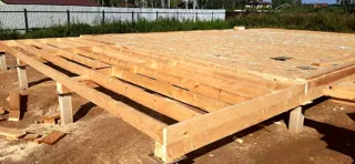 Haus 100 m² nach Projekt „Barnhouse 76.1“, Dorf Smirnovo: SIP-Boden auf Höhe 0