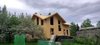 Haus 193 m², individuelles Projekt, Dorf Yaskino: Obergeschoss und Dachgeschoss