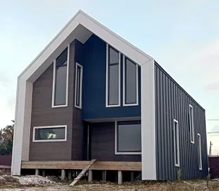 Haus 221,5 m² nach individuellem Projekt, Dorf Yusupovo