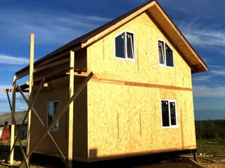 Haus nach Projekt „Amulet“, Gebiet Kostroma: Fertiges Haus