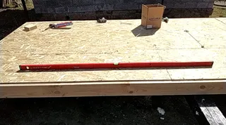 Custom-design house, Nikulskoe village: SIP panel floor at elevation 0