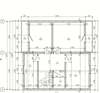 Haus 148 m² nach individuellem Projekt, Dorf Yabedino: Projektgrundriss