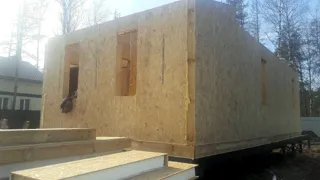 Haus nach Projekt „Orléans“, Gebiet Moskau: Wandmontage