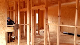 Haus nach Projekt „Majak“, Region Twer: Innenwände