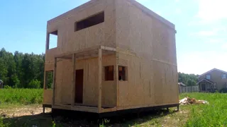 “Stil 108” projesine göre ev, Nijniy Novgorod bölgesi: tamamlanmış ev